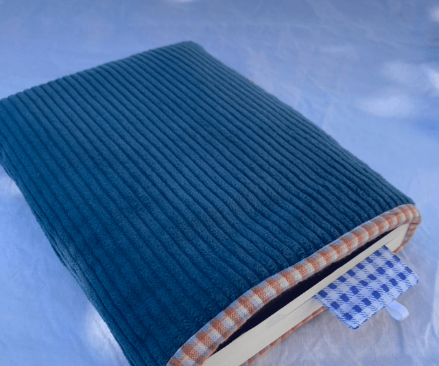 Housse de livre - Bleue foncé 