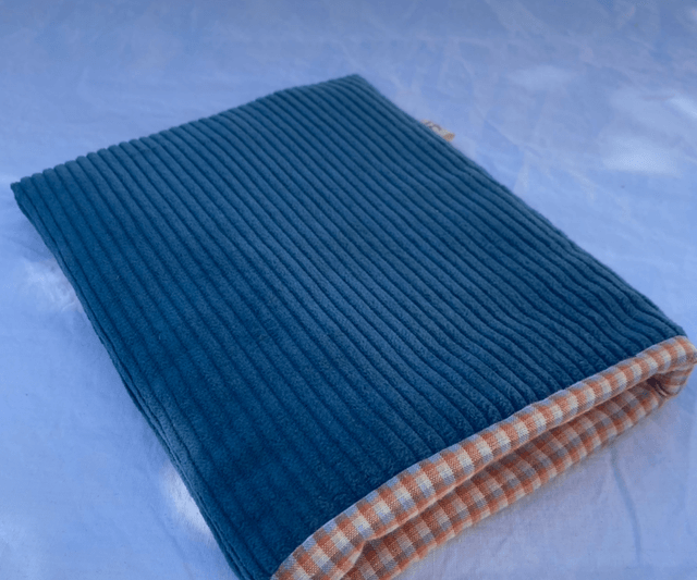 Housse de livre - Bleue foncé 