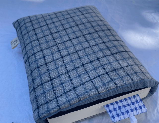 Housse livre - Bleue