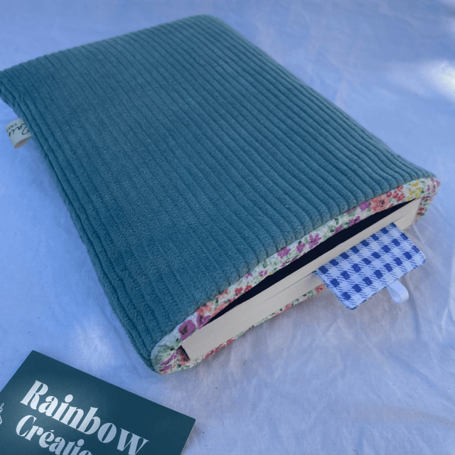 Housse de livre - Turquoise 