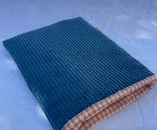 Housse de livre - Bleue foncé 